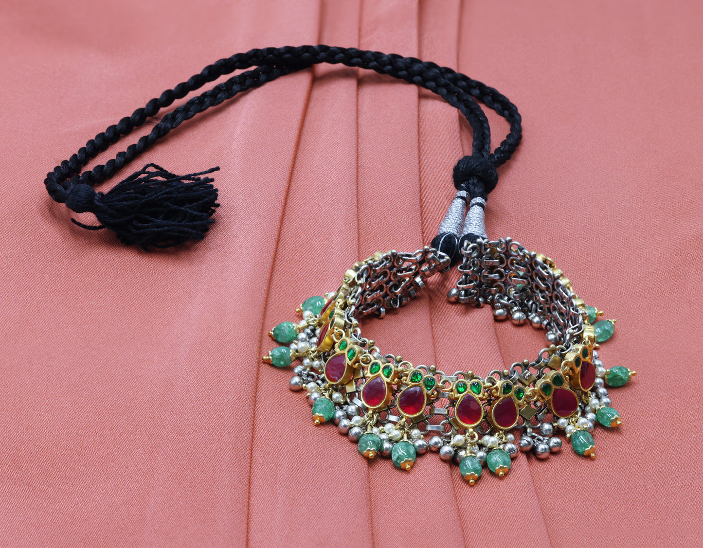Royal Pearl Chik Patti Necklace