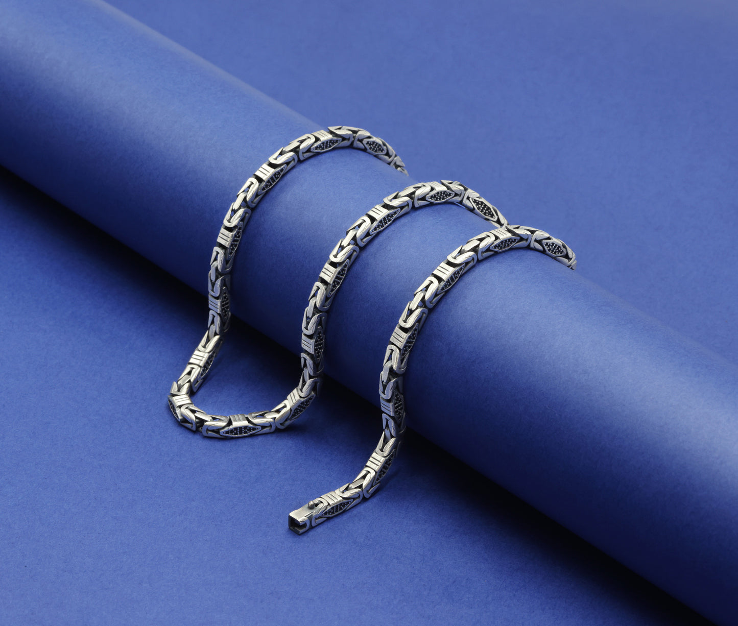 Heritage Link Antique Silver Chain