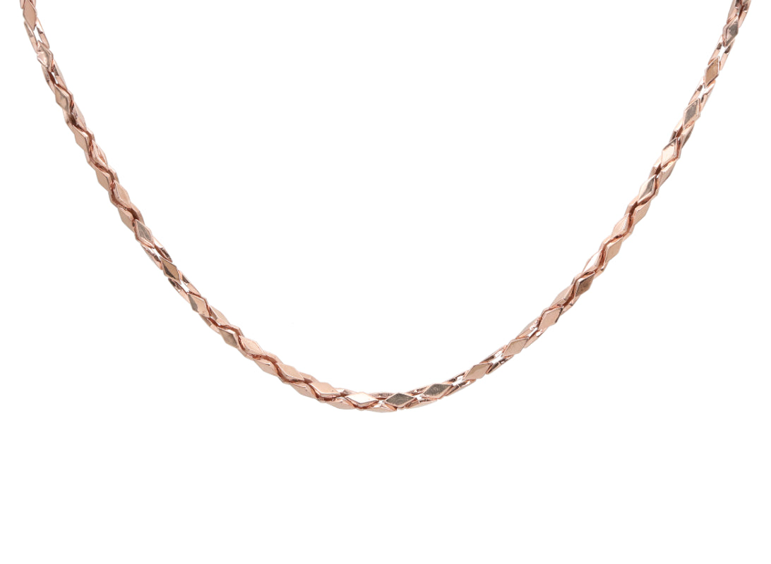 Blush Sparkle Braid Chain