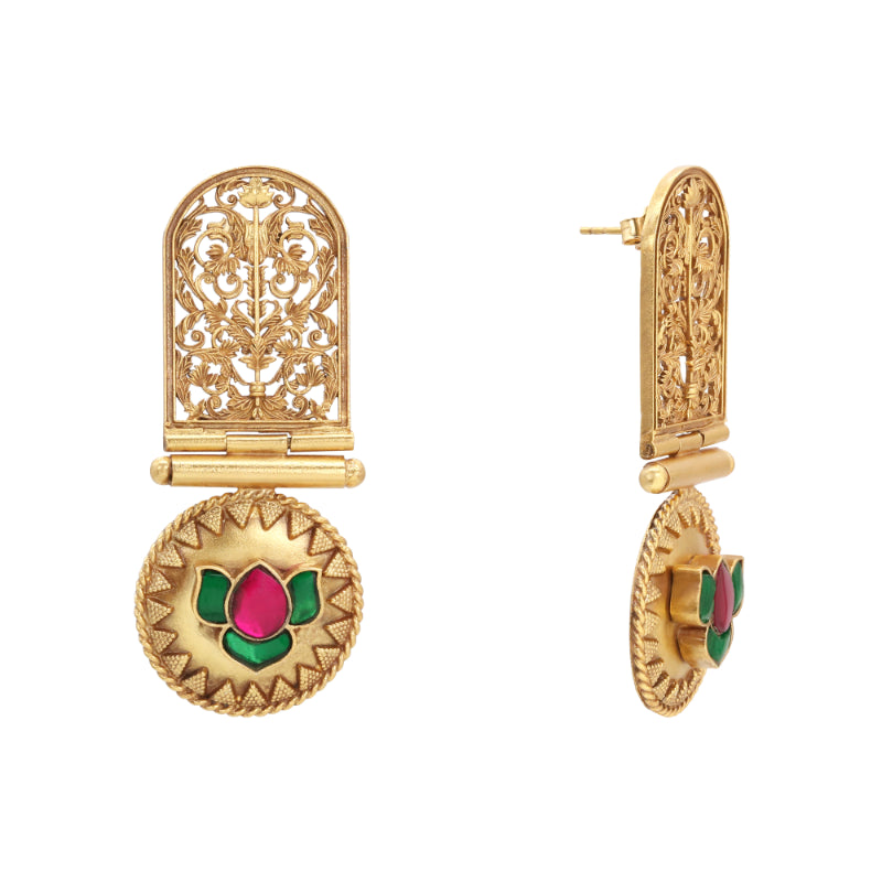 Jali Kamal Earrings