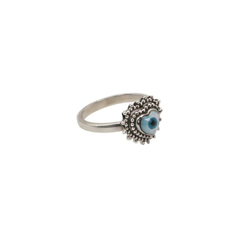 Heart’s Guardian Eye Ring