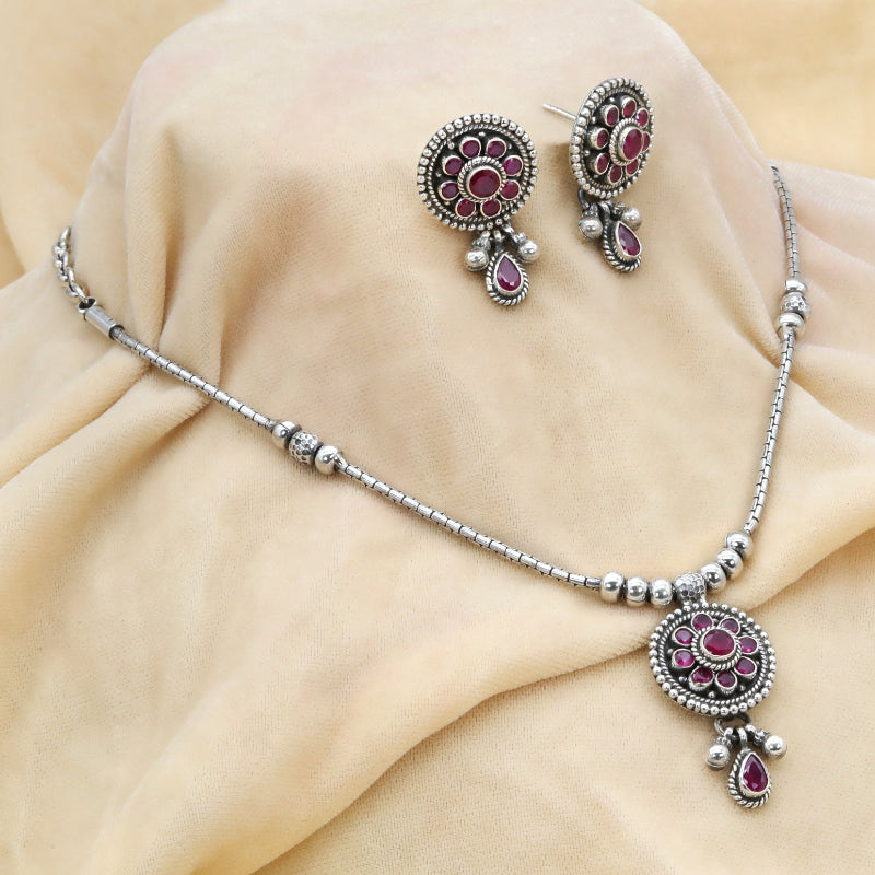 Silver Glow & Rosewood Bloom Set