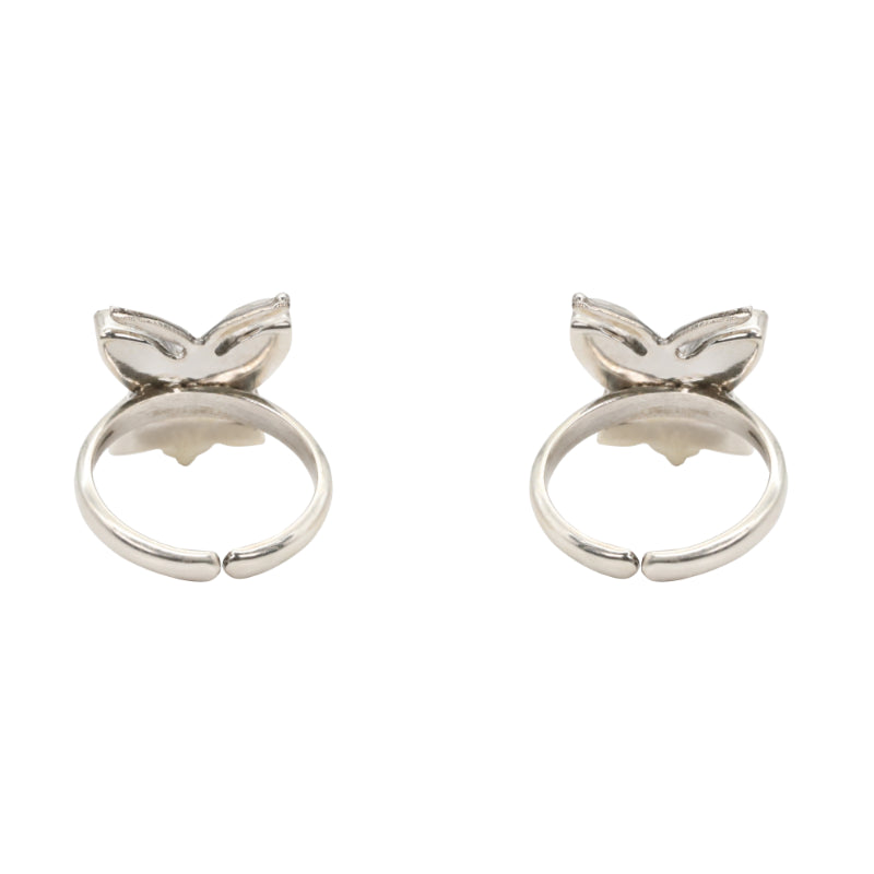 Butterfly Bloom Toe Rings
