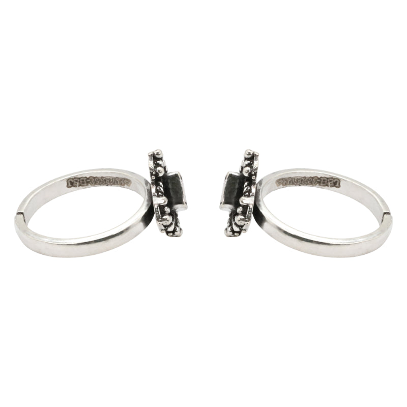 Ruby Relic Toe Rings