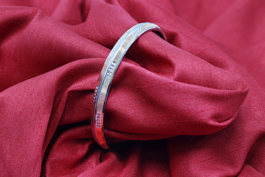 Royal Edge Sterling Silver Gents Kada