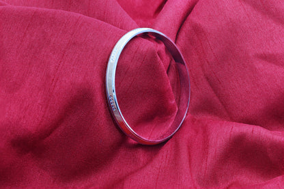 Royal Edge Sterling Silver Gents Kada