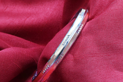 Royal Edge Sterling Silver Gents Kada