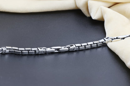 Titan Edge Sterling Silver Men’s Bracelet