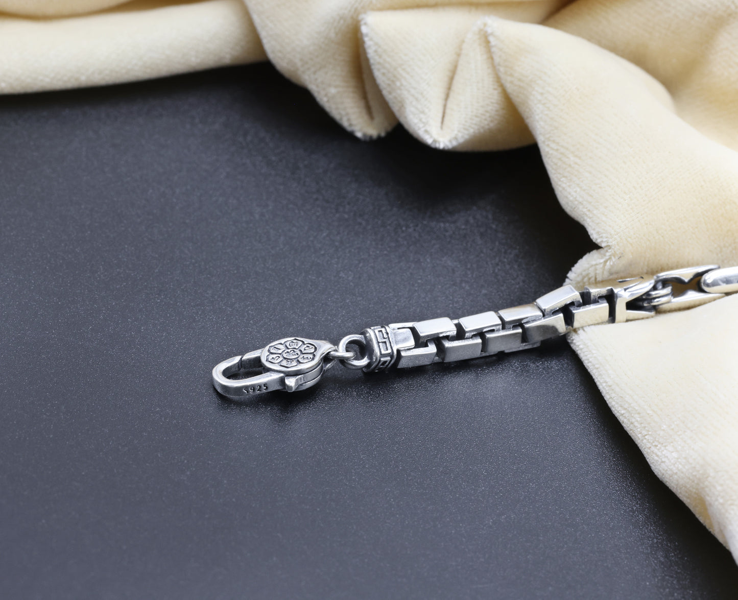 Titan Edge Sterling Silver Men’s Bracelet