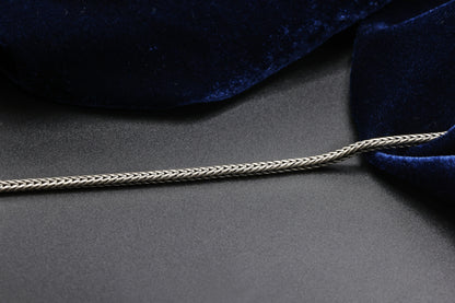 Classic Rope Antique Silver Men’s Bracelet