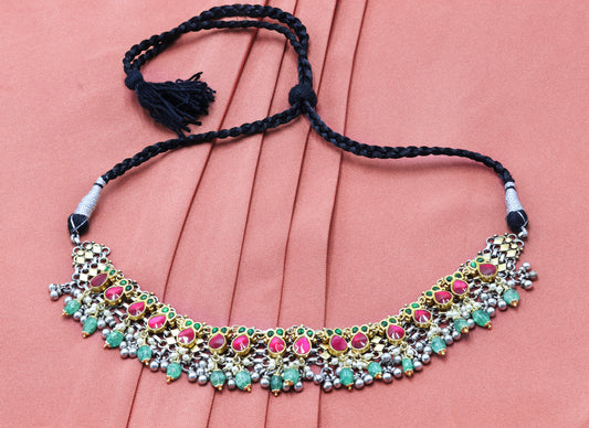 Royal Pearl Chik Patti Necklace