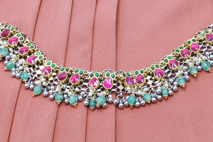Royal Pearl Chik Patti Necklace