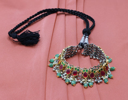Royal Pearl Chik Patti Necklace