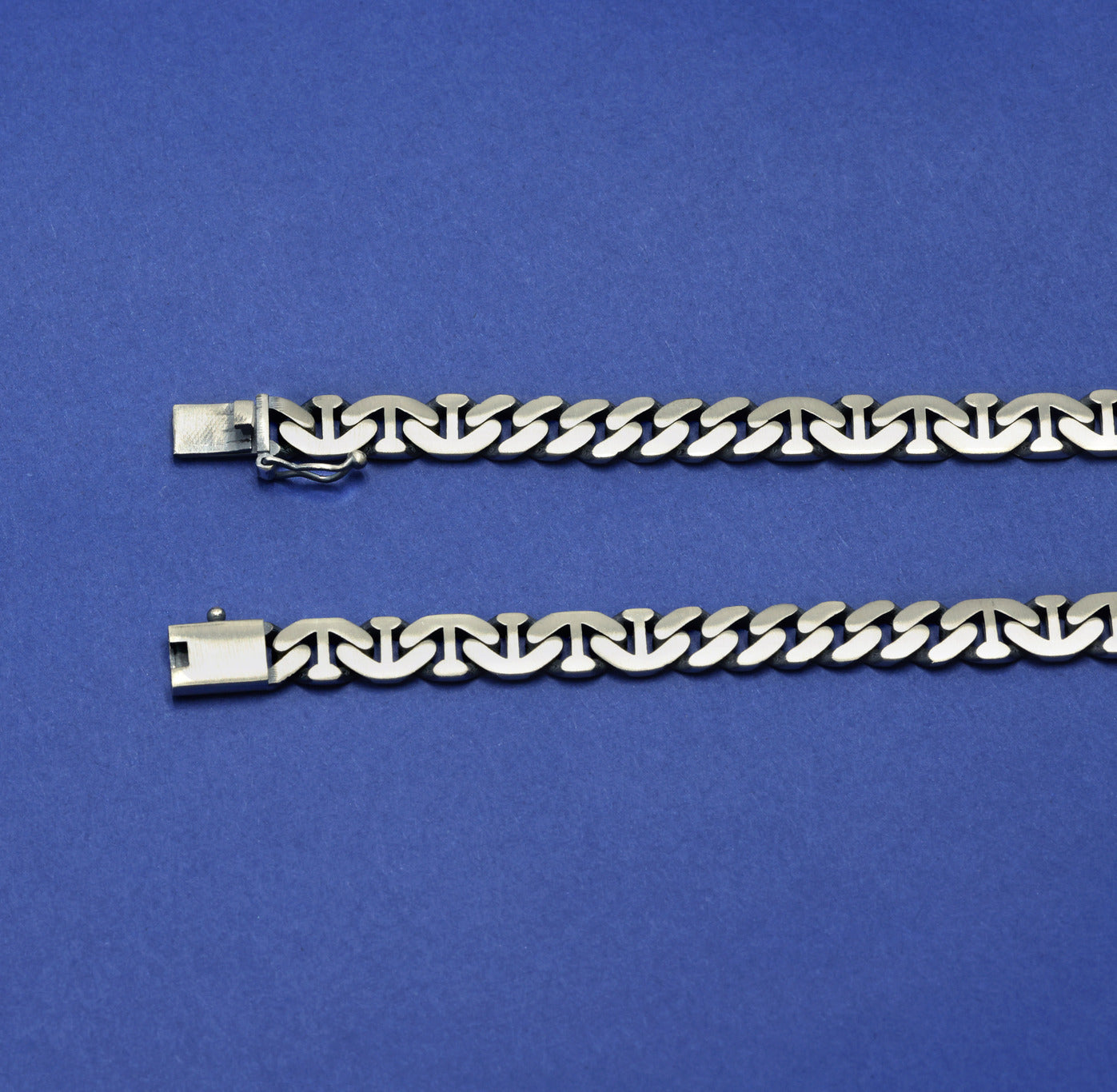 Royal Link Antique Silver Chain