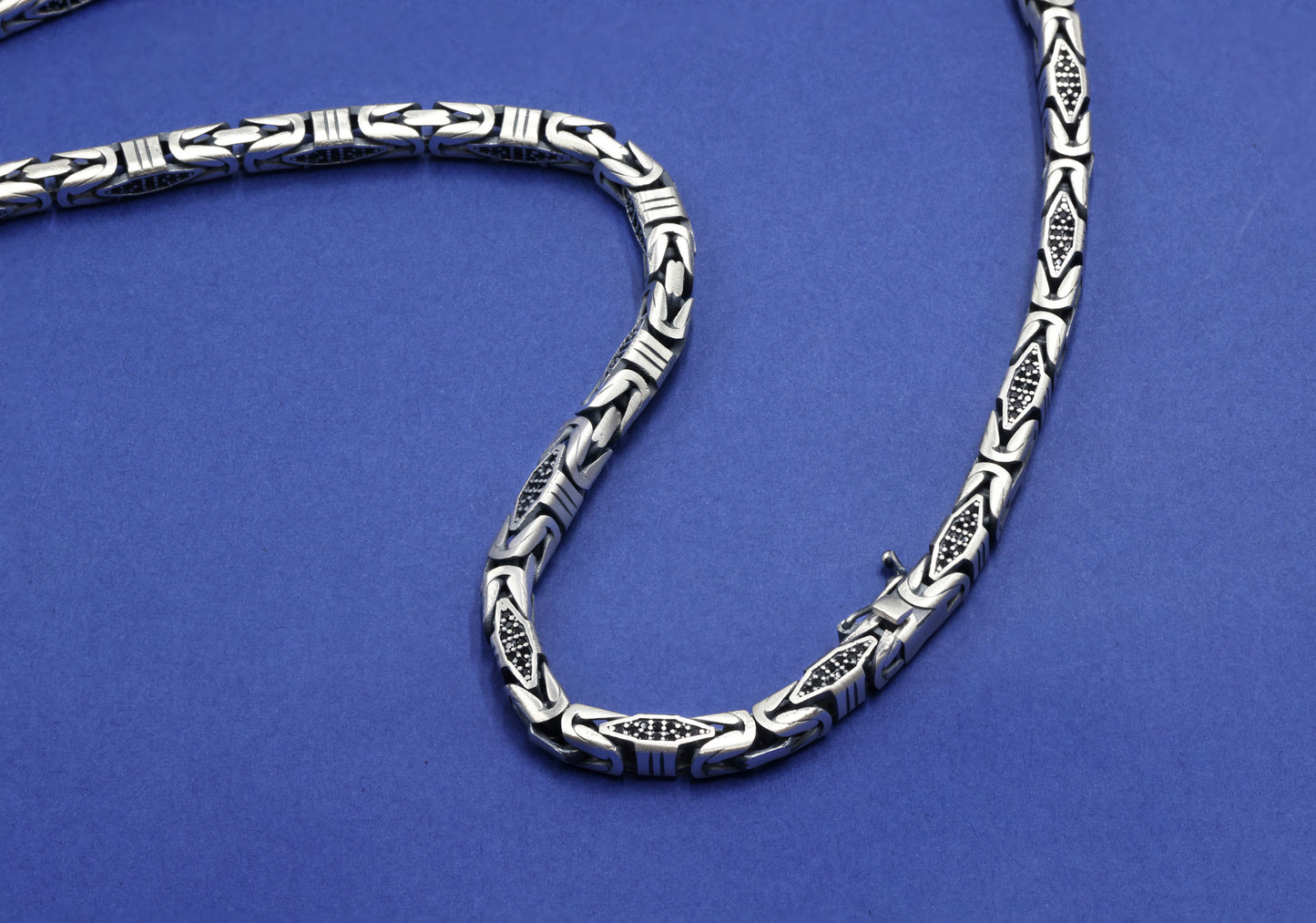 Heritage Link Antique Silver Chain