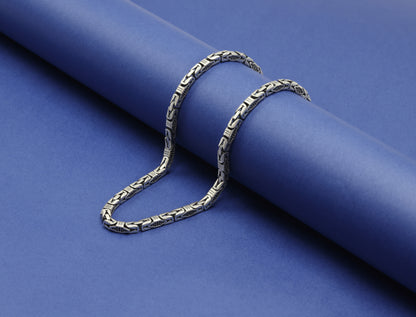 Heritage Link Antique Silver Chain