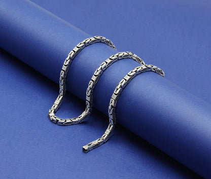 Heritage Link Antique Silver Chain