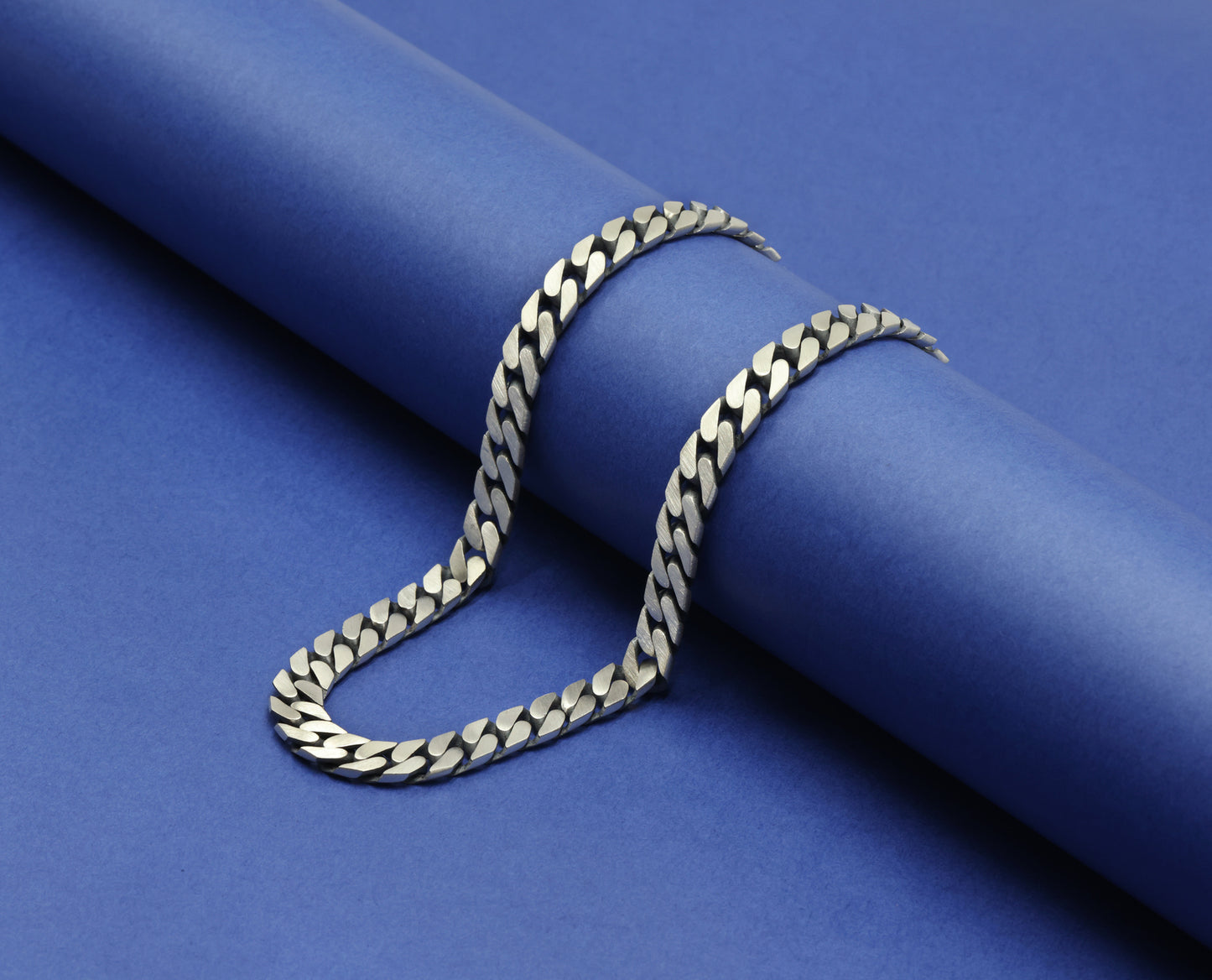 Urban Cuban Antique Silver Chain