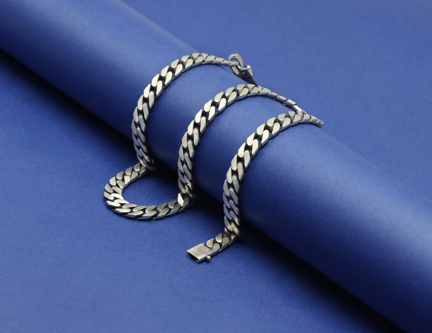 Urban Cuban Antique Silver Chain