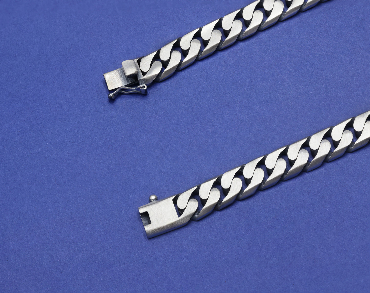 Urban Cuban Antique Silver Chain