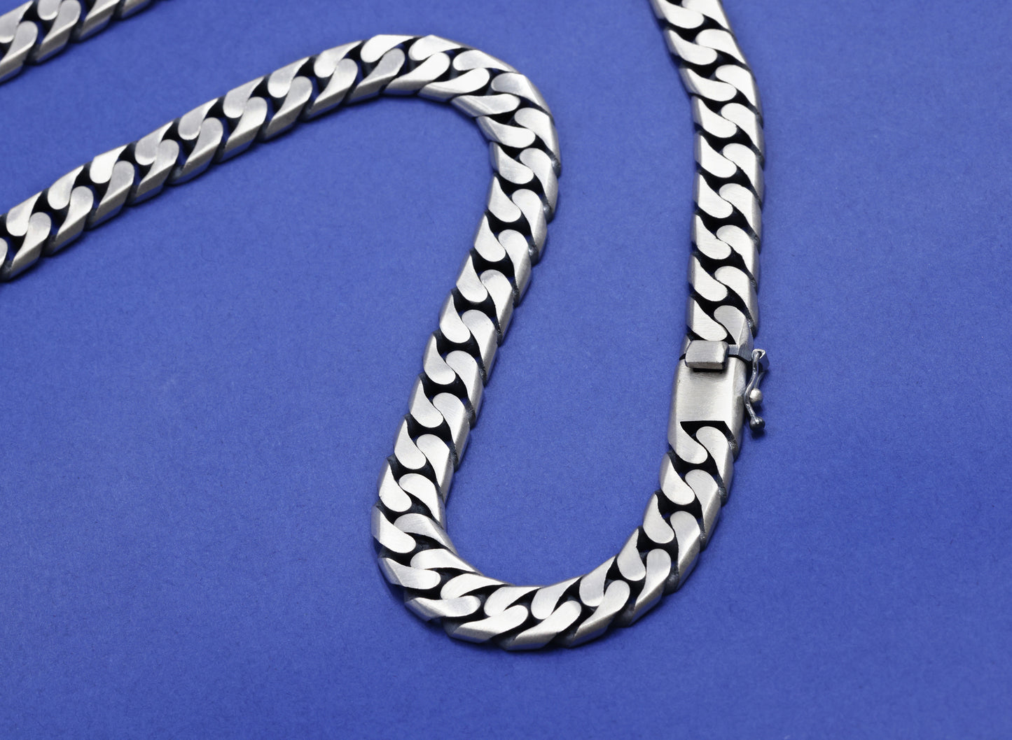 Urban Cuban Antique Silver Chain