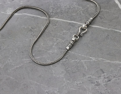 Classic Snake Antique Silver Chain