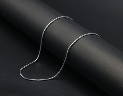 Midnight Rope Antique Silver Chain