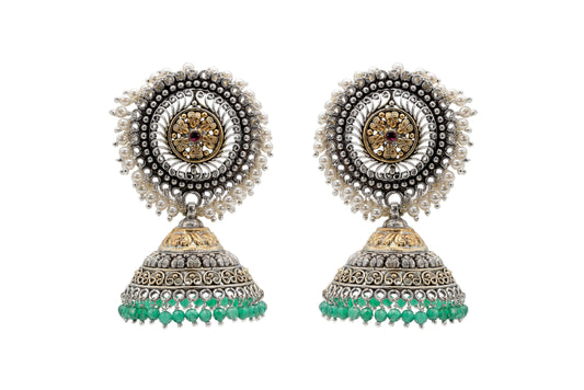 Antique Multicoloured Jhumka
