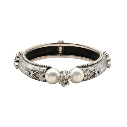 Red stone Tribal Bangle