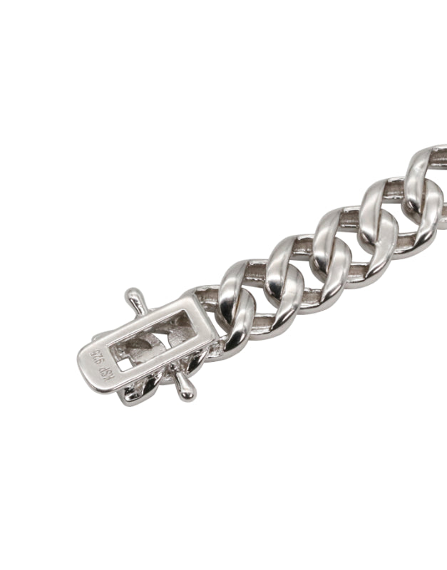 Sterling Silver Miami Cuban Link Bracelet for Men