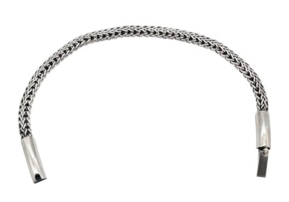 Sterling Silver Classic Chain Bracelet for Men
