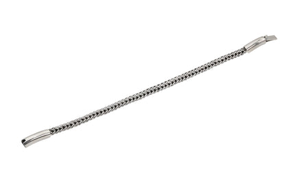 Sterling Silver Classic Chain Bracelet for Men