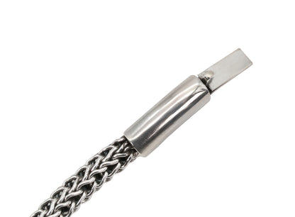 Sterling Silver Classic Chain Bracelet for Men