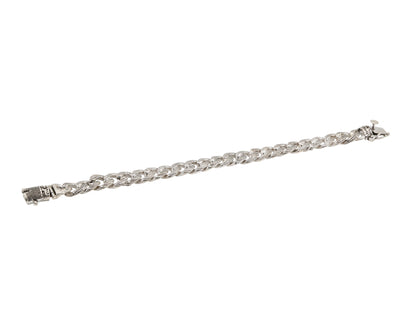 Iron Will Silver Bracelet