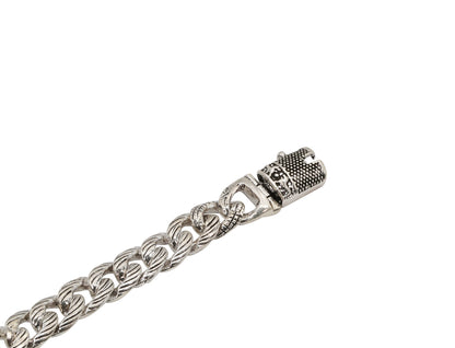 Iron Will Silver Bracelet