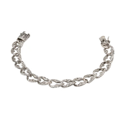 Carved Link Bracelet