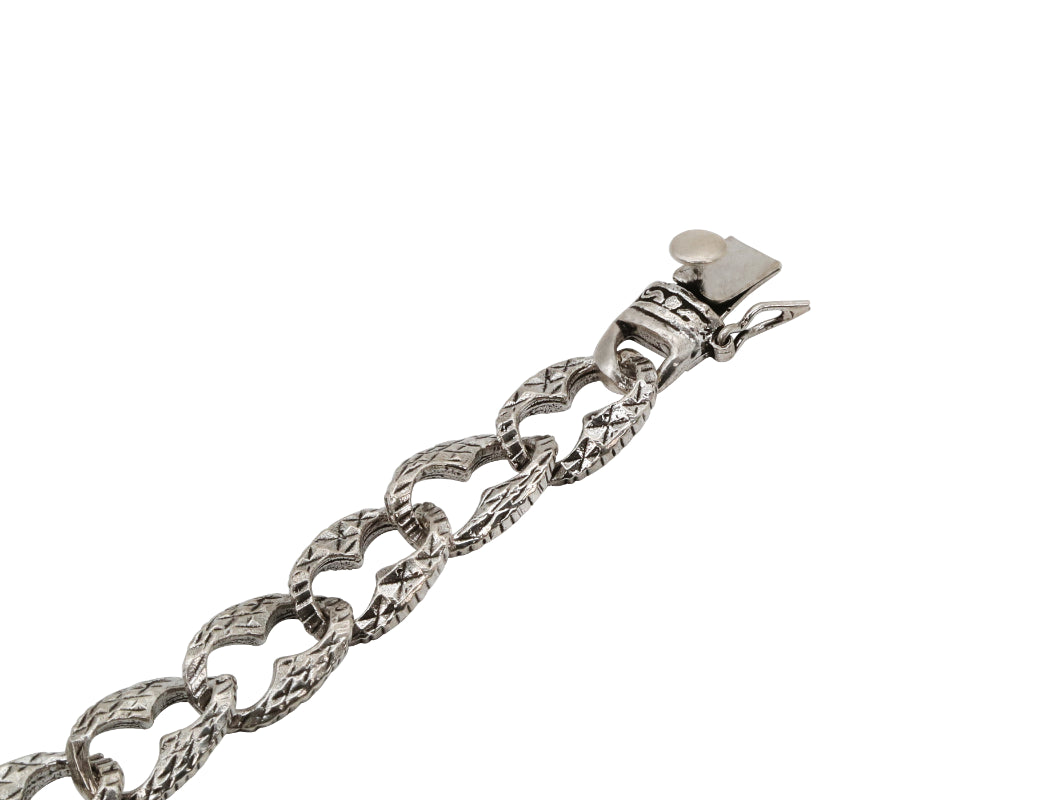 Carved Link Bracelet
