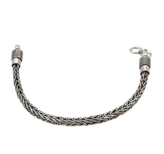 Braided Silver Bracelet