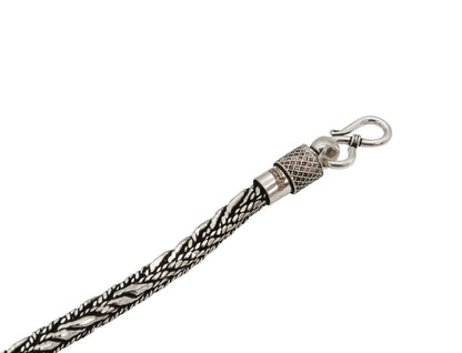 Braided Silver Bracelet