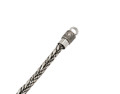 Braided Silver Bracelet