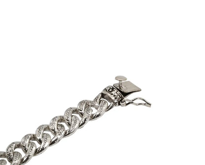 Scrollwork Silver Bracelet