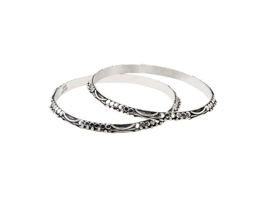 Ladies Floral Cut Bangles
