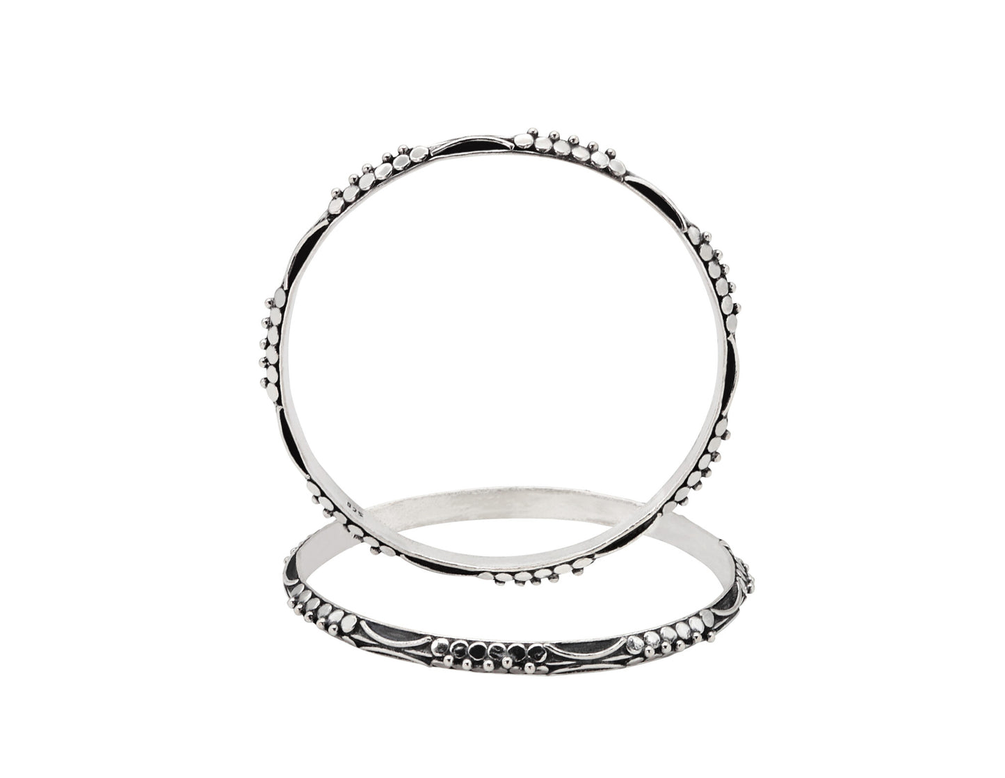 Ladies Floral Cut Bangles