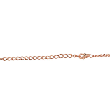 Blush Sparkle Double Strand Chain