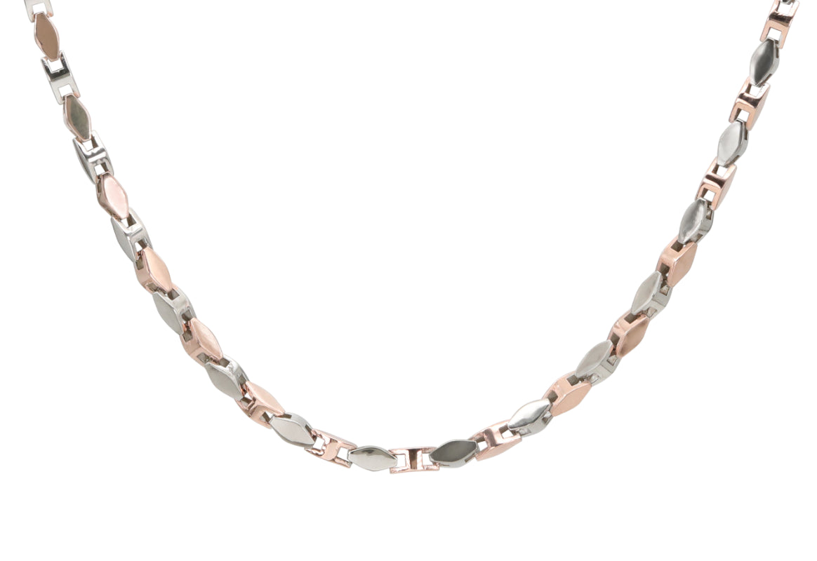 Blush & Brilliance Dual-Tone Chain