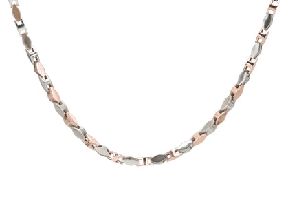 Blush & Brilliance Dual-Tone Chain