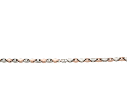 Blush & Brilliance Dual-Tone Chain