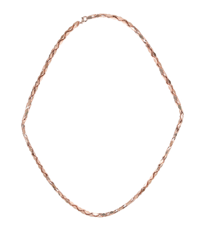 Blush Sparkle Braid Chain