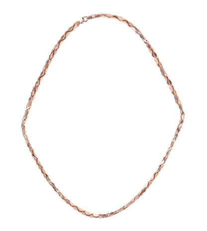 Blush Sparkle Braid Chain