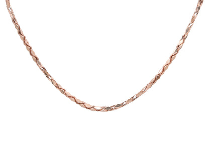 Blush Sparkle Braid Chain